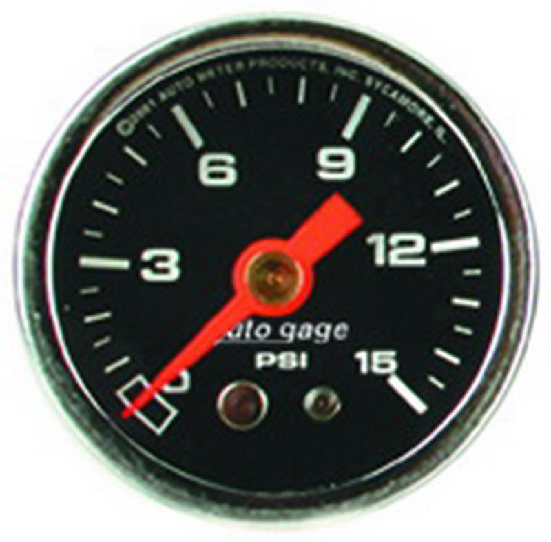 Auto meter 2172 autogage; fuel pressure gauge