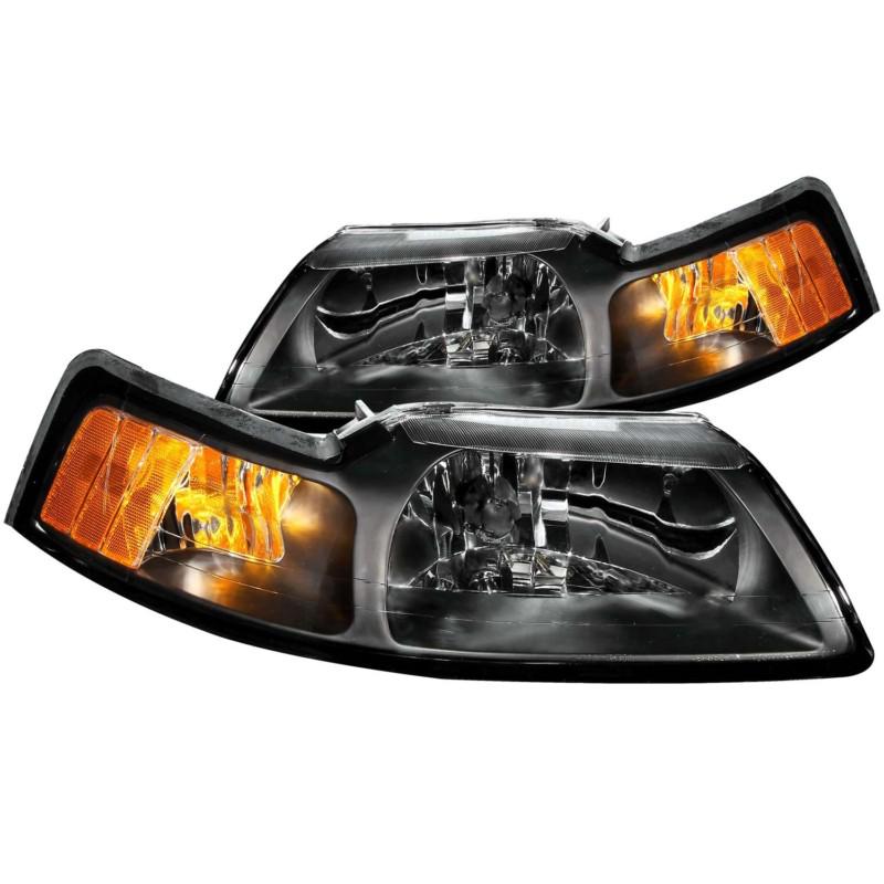 Anzo usa 121040 headlight assembly 99-04 mustang