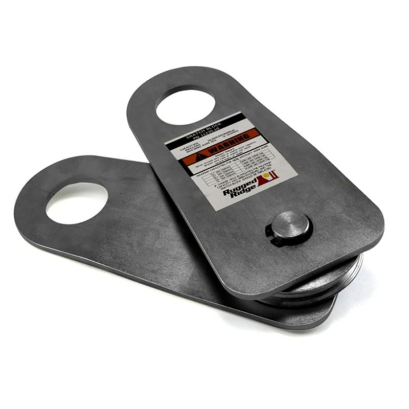 Rugged ridge 11235.10 snatch block pulley