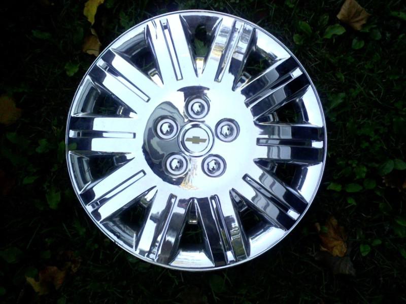 17 inch hub cap chrome chevy uplander 17 in chrome hub cap 