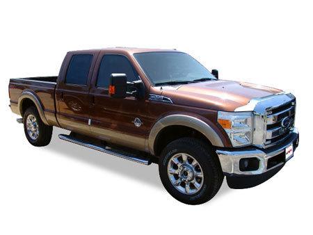 F-250 avs chrome aeroskin hood protector - 622022