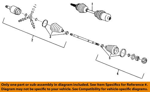 Gm oem 10359412 cv half-shaft/cv axle shaft