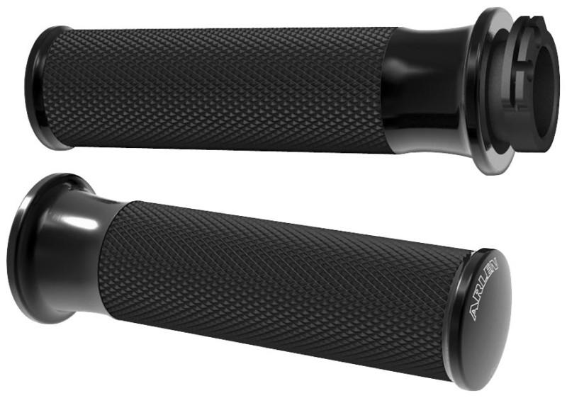 Arlen ness fusion series grips - smooth - black  07-323