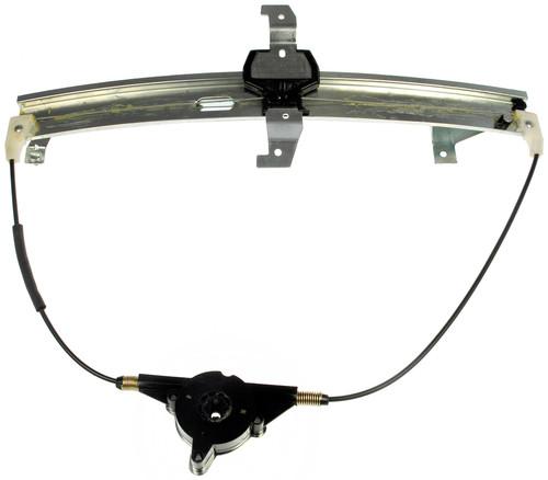 Window regulator, power w/o motor rear left platinum# 1330493