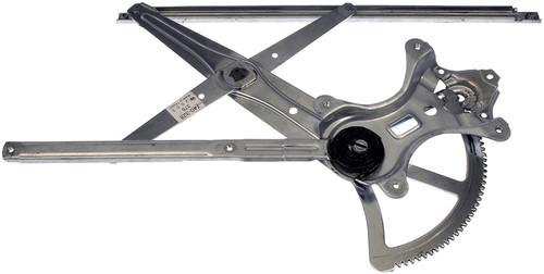 Window regulator, power w/o motor front left platinum# 1331898