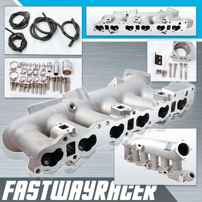 Skyline gtr gts r32 r33 r34 rb25det bolt on cast aluminum intake manifold rb25