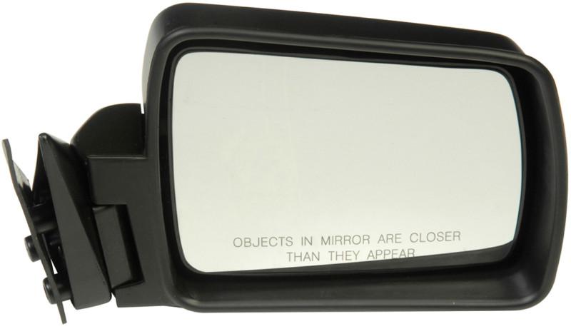 Side view mirror right cherokee/wagoneer; manual black platinum# 1270727