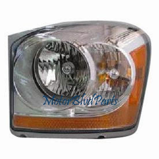 04-05 dodge durango headlight headlamp driver left side