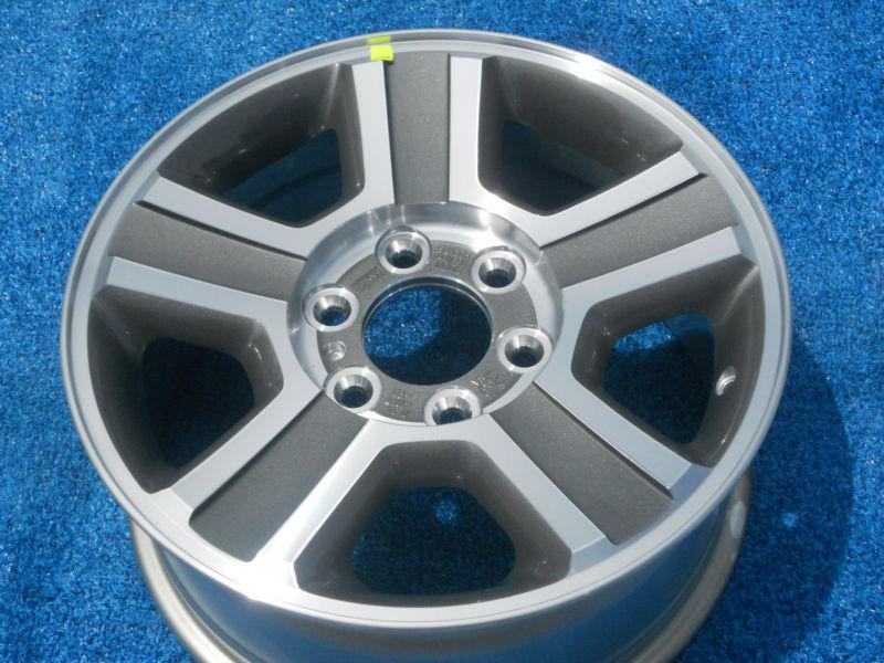 Ford f150  2004 - 08 17" factory alloy wheel charcoal accents  - 1 new wheel