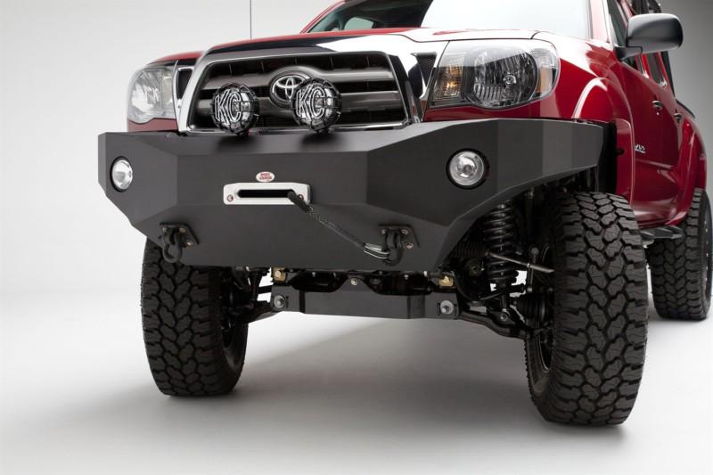 Body armor tc-19335 front winch bumper 05-13 tacoma