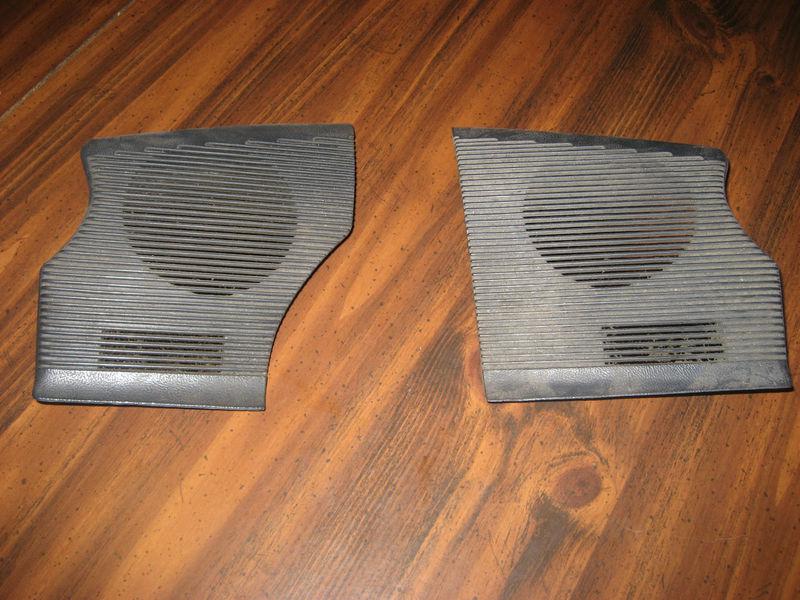 87-93 mustang gt lx 5.0 upper dash speaker grilles interior oem