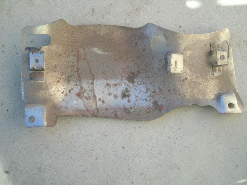 94-98 mustang under dash steering column metal shield panel