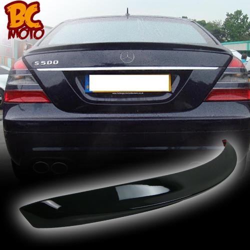 Painted mercedes benz w221 4dr a type boot spoiler trunk 775 silver ▼