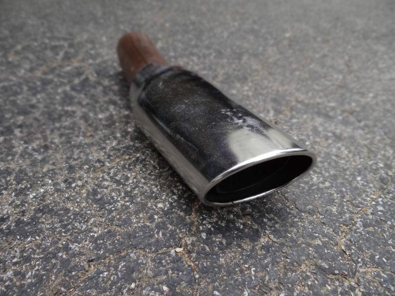 Saab 900 9-3 oem chrome exhaust muffler tip