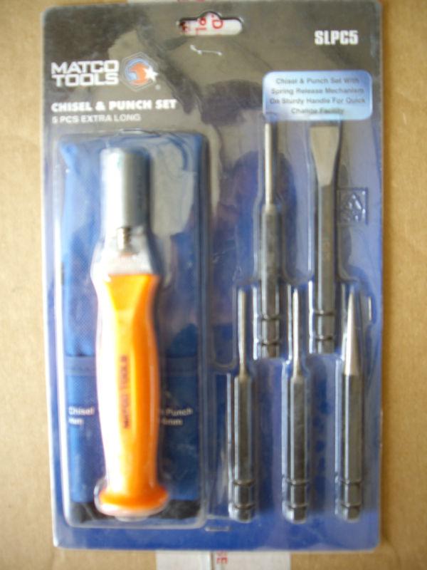 New matco tools chisel and punch set plus air chisels / tail pipe chisels