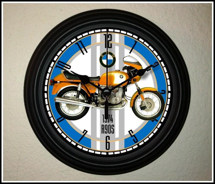 Sell 1955 BMW R50 motorcycle wall clock LOW and FAST shipping in Reno