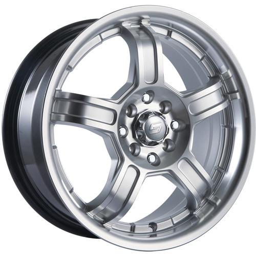 16x7 hypersilver sacchi s52 wheels 4x100 4x4.5 +40 acura cl 2.2 / 3.0 vigor tl