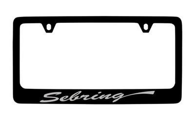 Chrysler genuine license frame factory custom accessory for sebring style 4