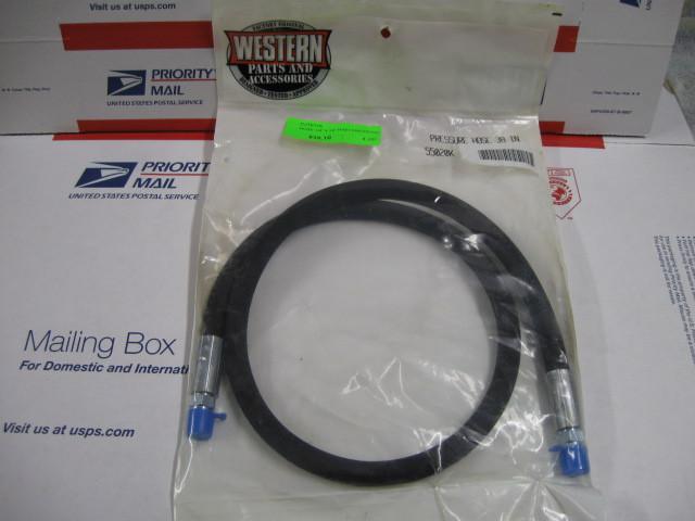 Western fisher snow plow high pressure hydraulic hose 1/4 x 38"- new part 55020