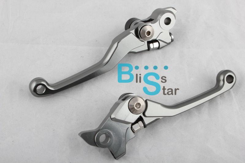 Cnc aluminium pivot brake clutch lever set fit ktm 85 65 105 sx xc