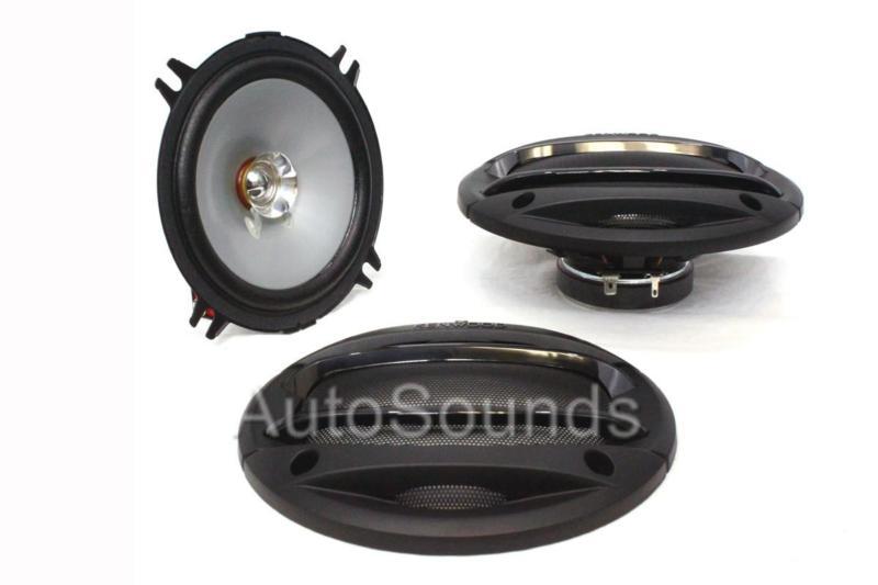 New kenwood kfc-1354s 280 watt 5.25" 2-way dual cone car audio speakers 5-1/4"