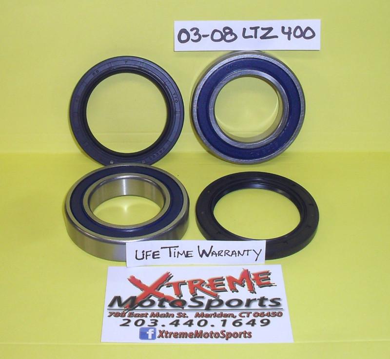 03-08 suzuki ltz 400 z400 hi performance heavy duty rear wheel bearing kit 