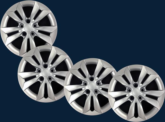 '11 12 13 hyundai sonata gls aftermarket 16" replacement hubcaps set/4 464-16s