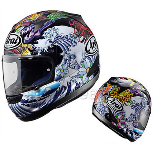 _ helmet arai quantum oriental tatoo m