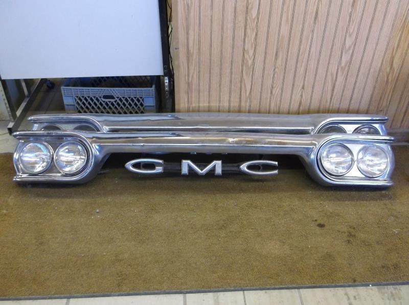 65 66 gmc 1500 pickup grille chrome