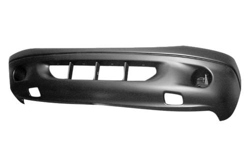 Replace ch1000349pp - 2001 dodge dakota front bumper cover factory oe style