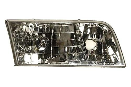 Replace fo2503200 - 98-11 ford crown victoria front rh headlight lens housing