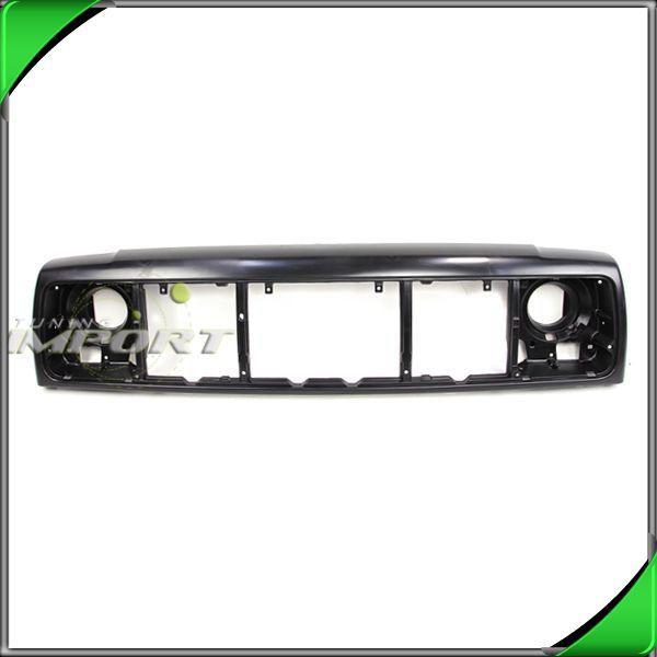 Header grille opening head light mounting nose panel 97-01 jeep cherokee