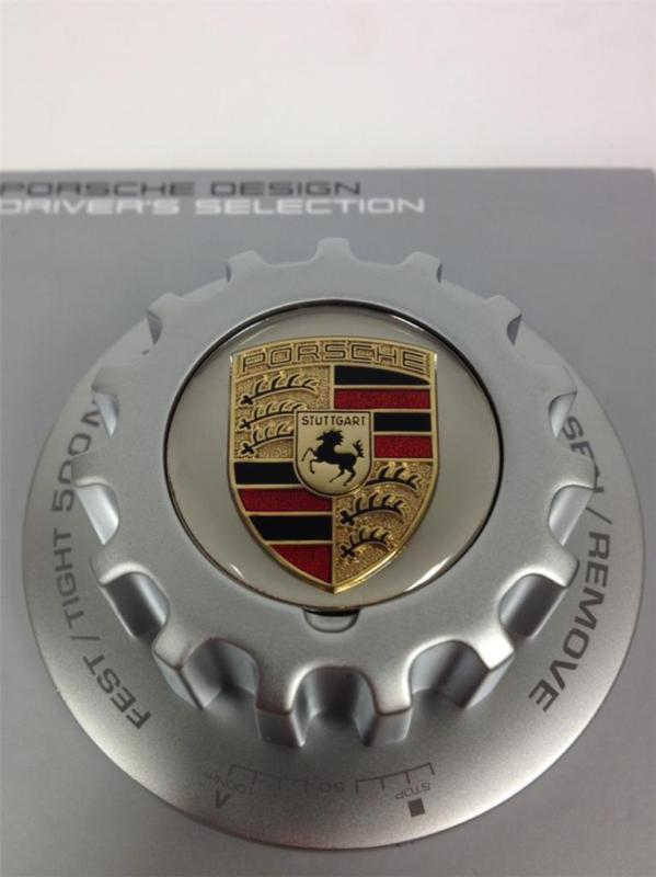 Porsche center lock bottle opener! genuine!