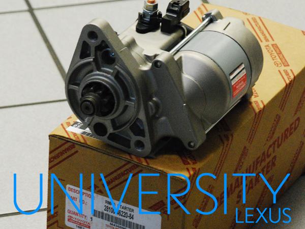 New oem 2001-2005 lexus is300 starter unit, 1998-2005 gs300, 281004622084