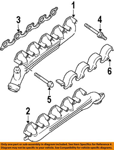 Dodge oem 6036608aa manifold-exhaust-manifold stud