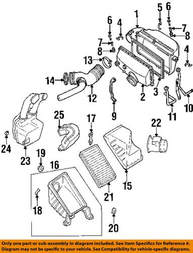 Subaru oem 22794aa000 air intake-air mass sensor