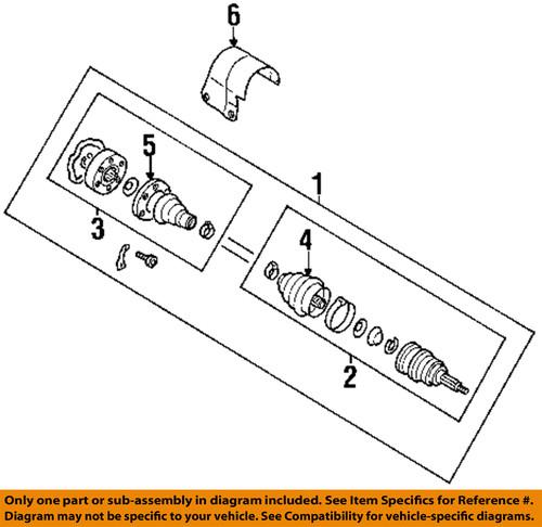 Volkswagen oem 1j0498201a cv joint boot kit/cv boot