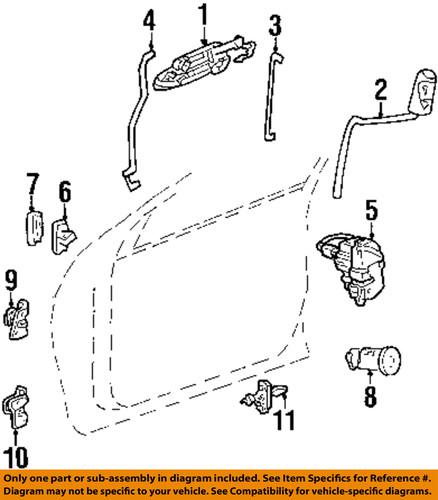 Mopar oem 4574333ah front door-check arm