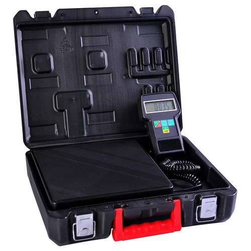 220lb digital electronic hvac refrigerant charging weighing weight scale w/ case