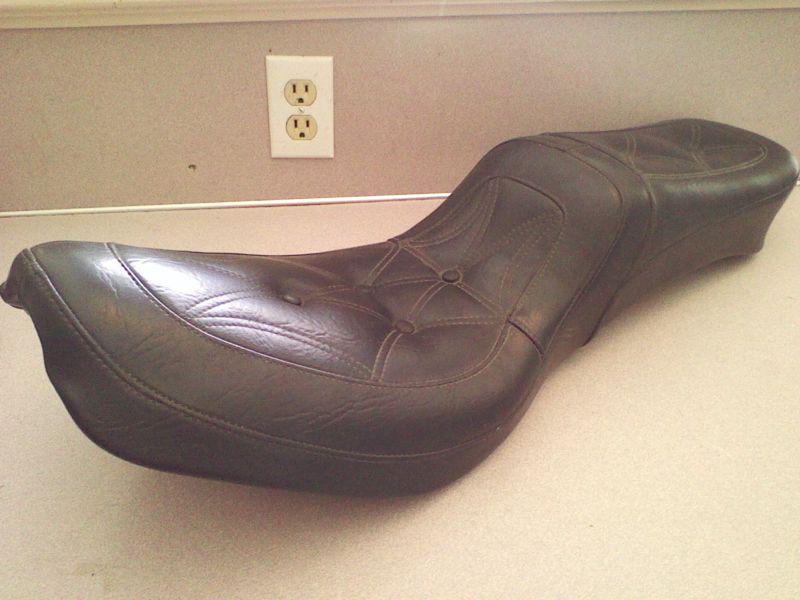 Harley davidson old school mustang seat for 74" & 80" 1958-1984 fx/fl models