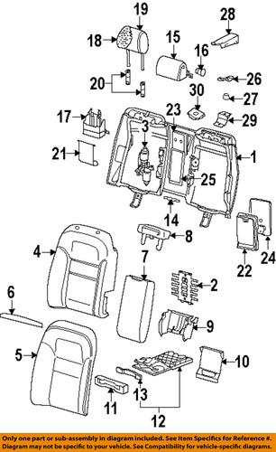 Audi oem 4e08818496ps rear seat-seat back cover insert