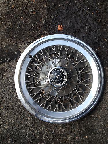 78 79 thunderbird 16 1/4" wire  wheelcovers show quality t-bird tbird ford