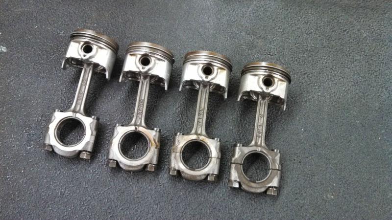 1989 kawasaki ninja zx600c pistons & connecting rods