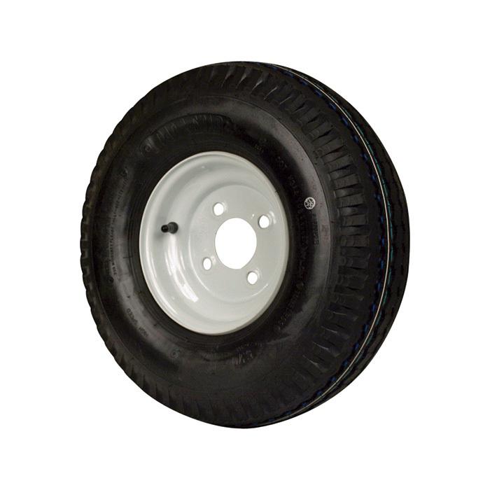 4-hole hi-speed rim trailer tire assembly st175/80d-13