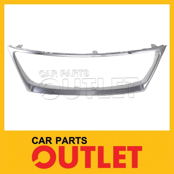 06-08 lexus is250 is350 front grille molding chrome surround rwd awd new