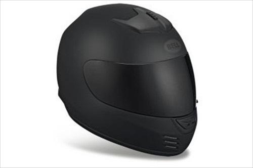Bell arrow matte black solid full face motorcycle helmet large