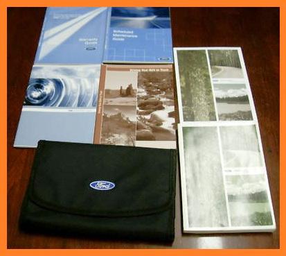 2012  ford escape   owners manual kit