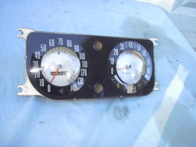 Amc javelin amx 140 mph speedo and 8 grand  tachometer dash gage fits 69 68