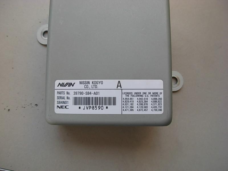  honda abs ecu 39790s84a01