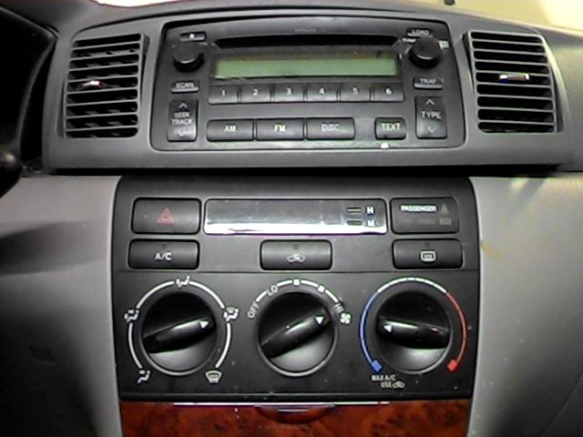 2006 toyota corolla radio trim dash bezel 2601574